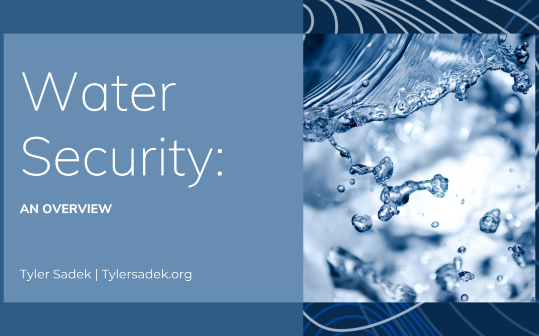 Tyler Sadek Water Security Header